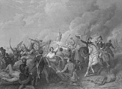 Schlacht von New Orleans, 8. Januar 1815, aus 